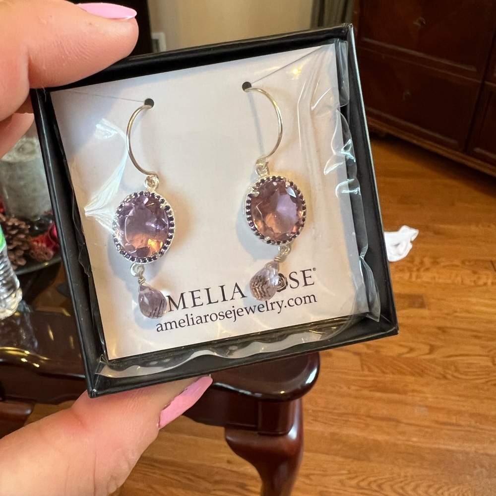 Amelia Rose Dangle Earrings